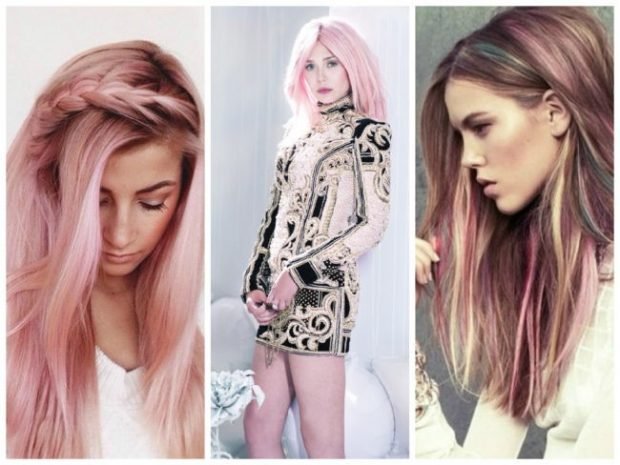 волосы тренд 2019 2020: модные розовые