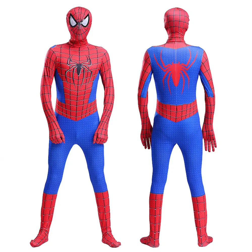 Заказать костюм. Костюм человека паука Spider man. Костюм Спайдермен человек паук. Костюм человек паука Спайдермена. Карнавальный костюм человек-паук Spider-man 2004007850017.