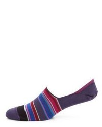 Темно-пурпурные носки