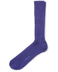 Фиолетовые носки