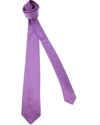 Фиолетовый шелковый галстук