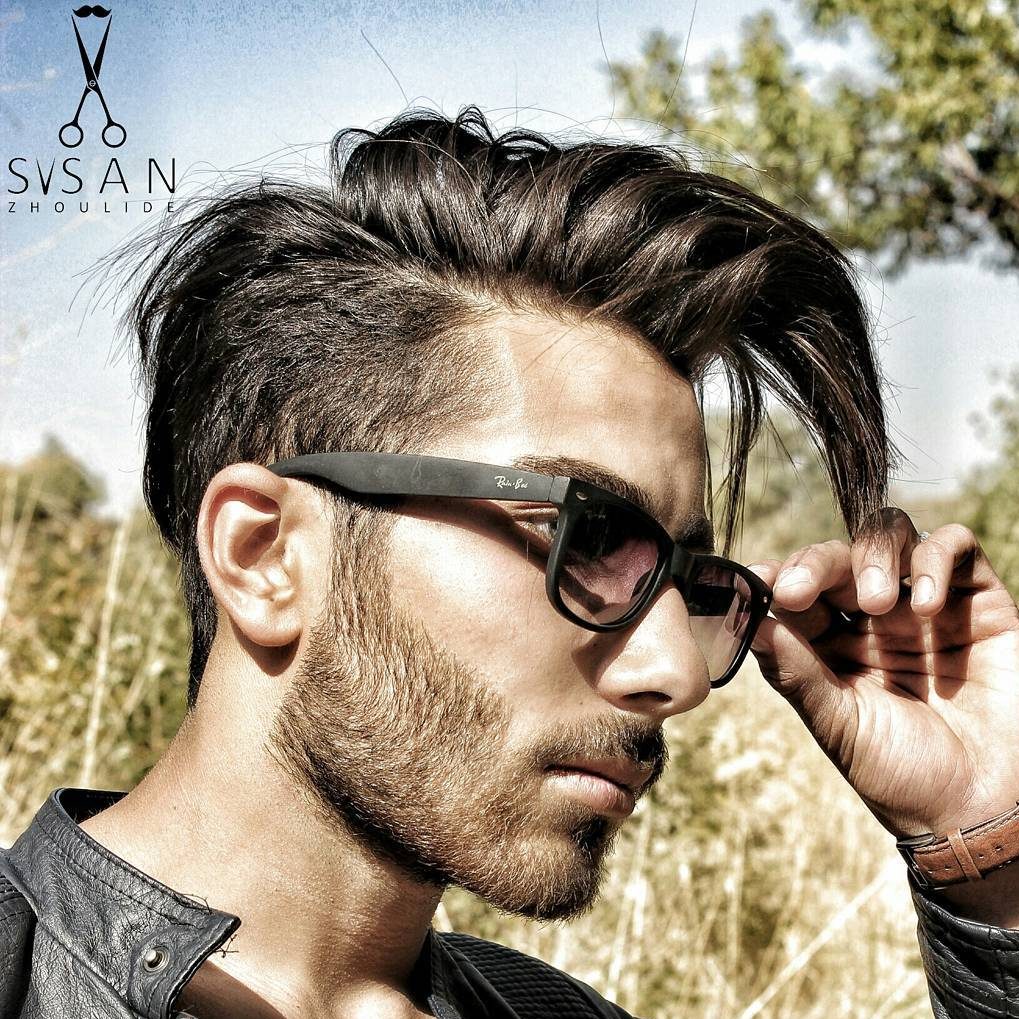 sasanzhoulide long mens hairstyle new